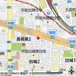 ナニワ交通株式会社周辺の地図