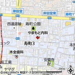 やまもと内科クリニック周辺の地図