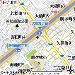 兵庫県神戸市長田区腕塚町10丁目3周辺の地図