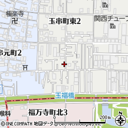 大阪府東大阪市玉串町東2丁目周辺の地図