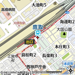 鷹取ビル周辺の地図