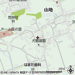 岡山県倉敷市山地1054-2周辺の地図