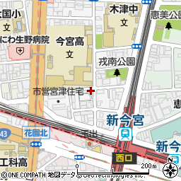 金城商店周辺の地図