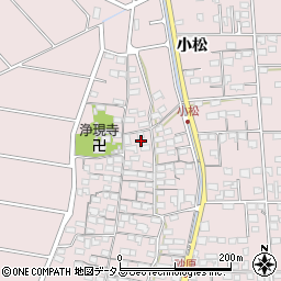 三重県津市香良洲町小松周辺の地図