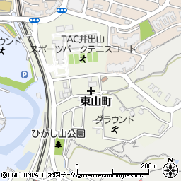 奈良県生駒市東山町425-11周辺の地図