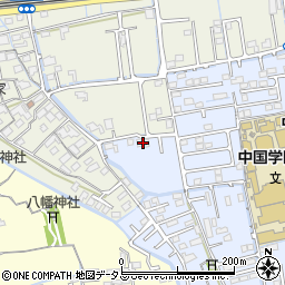 岡山県岡山市北区庭瀬52周辺の地図