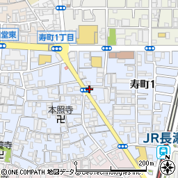 布施警察署寿町交番周辺の地図