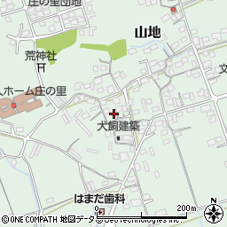 岡山県倉敷市山地1054周辺の地図