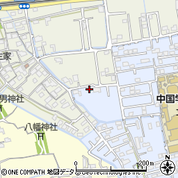 岡山県岡山市北区庭瀬54周辺の地図