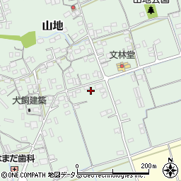 岡山県倉敷市山地933-8周辺の地図