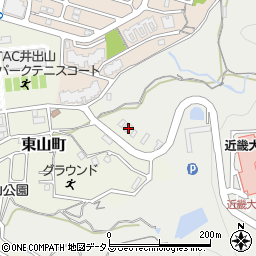 奈良県生駒市東山町1126-8周辺の地図