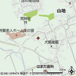 岡山県倉敷市山地1036-1周辺の地図