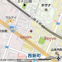 株式会社シンコー明石工場周辺の地図
