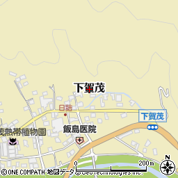 静岡県南伊豆町（賀茂郡）下賀茂周辺の地図