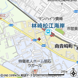 尾松医院周辺の地図