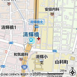 岡山県岡山市北区清輝本町7周辺の地図