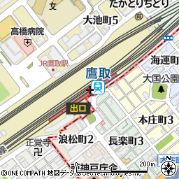 兵庫県神戸市須磨区周辺の地図