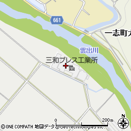 株式会社三和プレス工業所　第二工場周辺の地図