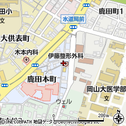 伊藤整形外科医院周辺の地図
