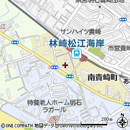 兵庫県明石市南貴崎町5周辺の地図