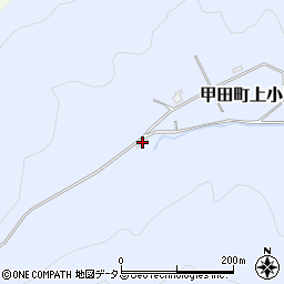 広島県安芸高田市甲田町上小原2412周辺の地図