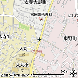 兵庫県明石市太寺大野町2641-5周辺の地図