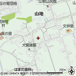 岡山県倉敷市山地907-1周辺の地図