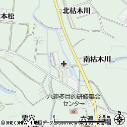 愛知県田原市六連町西ノ川2-2周辺の地図