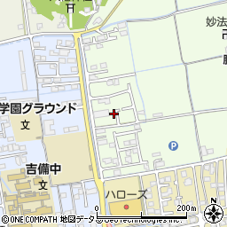 岡山県岡山市北区西花尻1313周辺の地図