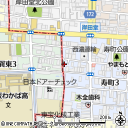 花田産業倉庫周辺の地図