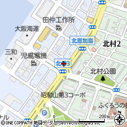 丸西運輸商事株式会社周辺の地図
