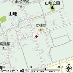 岡山県倉敷市山地30周辺の地図