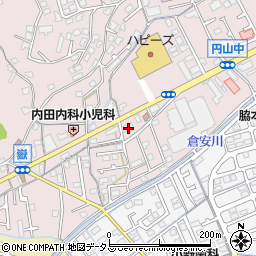 車検のコバック岡山円山店周辺の地図