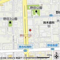 ドコモショップ　大元店周辺の地図