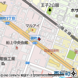 大川自動車整備工場周辺の地図