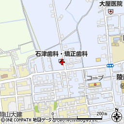 岡山県岡山市北区東花尻323周辺の地図