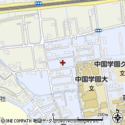 岡山県岡山市北区庭瀬58周辺の地図