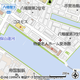 大阪港湾福利厚生協会第２入舟住宅周辺の地図