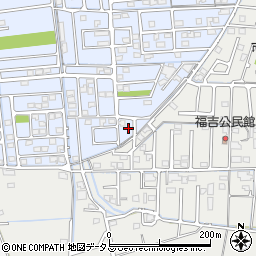 岡山県岡山市中区福泊61周辺の地図