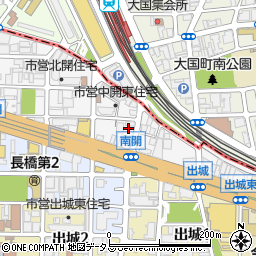 有限会社阪神モータース周辺の地図