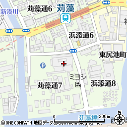 神戸中央畜産荷受株式会社周辺の地図
