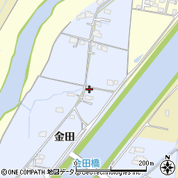 岡山県岡山市東区金田50-2周辺の地図