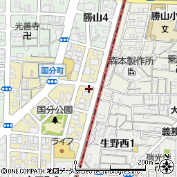 大阪府医薬品登録販売者協会周辺の地図