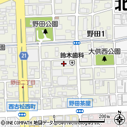 三和ペイント株式会社　岡山支店周辺の地図