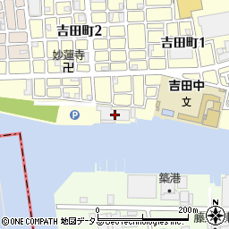 株式会社リョーキ　神戸中央営業所周辺の地図