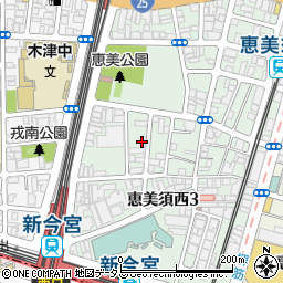 弘陽荘周辺の地図