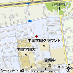 岡山県岡山市北区庭瀬123周辺の地図