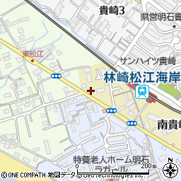 ＧＳパーク明石南貴崎町駐車場周辺の地図
