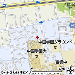 岡山県岡山市北区庭瀬74周辺の地図