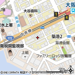 全日検（一般社団法人）　大阪支部管理部周辺の地図